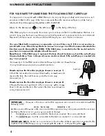 Preview for 4 page of Panasonic TX-21PZ1 Operating Instructions Manual