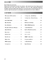 Preview for 2 page of Panasonic TX-21PZ1F Operating Instructions Manual