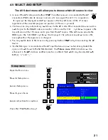 Предварительный просмотр 21 страницы Panasonic TX-21PZ1P Operating Instructions Manual