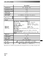 Предварительный просмотр 28 страницы Panasonic TX-21PZ1P Operating Instructions Manual