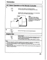 Preview for 21 page of Panasonic TX-21T4M Operating Instructions Manual