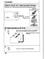 Preview for 22 page of Panasonic TX-21T4M Operating Instructions Manual