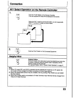 Preview for 23 page of Panasonic TX-21T4M Operating Instructions Manual