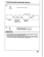 Preview for 29 page of Panasonic TX-21T4M Operating Instructions Manual