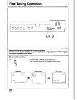 Preview for 32 page of Panasonic TX-21T4M Operating Instructions Manual