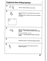 Preview for 37 page of Panasonic TX-21T4M Operating Instructions Manual