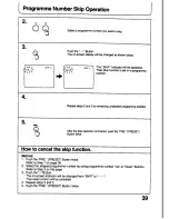 Preview for 39 page of Panasonic TX-21T4M Operating Instructions Manual