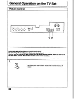 Preview for 42 page of Panasonic TX-21T4M Operating Instructions Manual