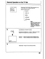 Preview for 43 page of Panasonic TX-21T4M Operating Instructions Manual