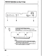 Preview for 44 page of Panasonic TX-21T4M Operating Instructions Manual