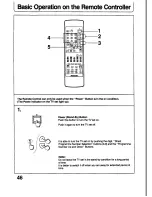 Preview for 46 page of Panasonic TX-21T4M Operating Instructions Manual