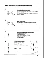 Preview for 47 page of Panasonic TX-21T4M Operating Instructions Manual