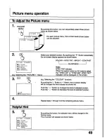 Preview for 49 page of Panasonic TX-21T4M Operating Instructions Manual