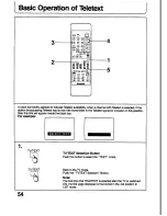 Preview for 54 page of Panasonic TX-21T4M Operating Instructions Manual