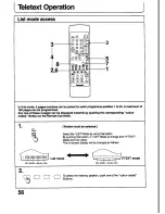 Preview for 56 page of Panasonic TX-21T4M Operating Instructions Manual