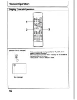 Preview for 62 page of Panasonic TX-21T4M Operating Instructions Manual