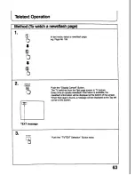 Preview for 63 page of Panasonic TX-21T4M Operating Instructions Manual