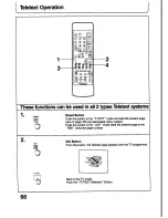 Preview for 66 page of Panasonic TX-21T4M Operating Instructions Manual