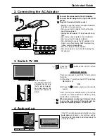 Предварительный просмотр 9 страницы Panasonic TX-22LT2F Operating Instructions Manual