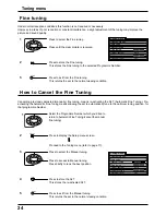 Предварительный просмотр 24 страницы Panasonic TX-22LT2F Operating Instructions Manual