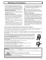 Preview for 3 page of Panasonic TX-22LT3 Operating Instructions Manual