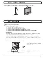 Preview for 5 page of Panasonic TX-22LT3 Operating Instructions Manual