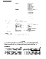 Предварительный просмотр 2 страницы Panasonic TX-23LX50A Service Manual