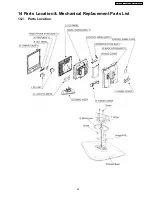 Предварительный просмотр 45 страницы Panasonic TX-23LX60A Service Manual