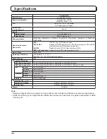 Preview for 34 page of Panasonic TX-23LX60L Operating Instructions Manual