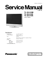 Panasonic TX-23LX60M Service Manual preview