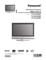 Preview for 1 page of Panasonic TX-23LX60P Operating Instructions Manual