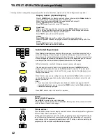 Preview for 42 page of Panasonic TX-23LXD60 Operating Instructions Manual