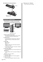 Предварительный просмотр 12 страницы Panasonic TX-24CS500E Operating Instructions Manual