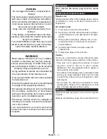 Preview for 4 page of Panasonic TX-24D300E Operating Instructions Manual