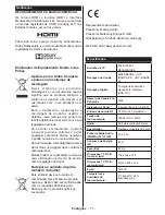 Preview for 78 page of Panasonic TX-24D300E Operating Instructions Manual