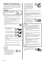 Предварительный просмотр 4 страницы Panasonic TX-24DS500E Operating Instructions Manual