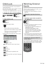 Preview for 21 page of Panasonic TX-24DSW504 Operating Instructions Manual