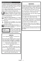 Preview for 4 page of Panasonic TX-24DW304 Operating Instructions Manual