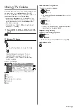 Предварительный просмотр 27 страницы Panasonic TX-24ESW504 Operating Instructions Manual