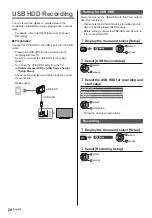 Предварительный просмотр 28 страницы Panasonic TX-24ESW504 Operating Instructions Manual