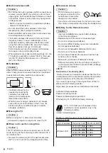 Preview for 6 page of Panasonic TX-24FS500B Operating Instructions Manual