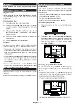 Preview for 5 page of Panasonic TX-24G302B Operating Instructions Manual