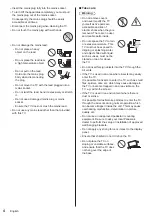 Предварительный просмотр 4 страницы Panasonic TX-24G310B Operating Instructions Manual