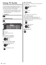 Preview for 24 page of Panasonic TX-24G310B Operating Instructions Manual