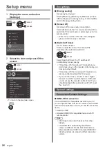 Preview for 26 page of Panasonic TX-24G310B Operating Instructions Manual