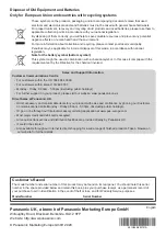 Preview for 32 page of Panasonic TX-24G310B Operating Instructions Manual