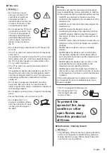 Предварительный просмотр 5 страницы Panasonic TX-24G310E Operating Instructions Manual