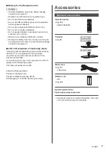 Предварительный просмотр 7 страницы Panasonic TX-24G310E Operating Instructions Manual