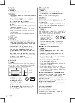 Предварительный просмотр 6 страницы Panasonic TX-24GW324 Operating Instructions Manual