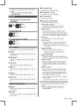 Предварительный просмотр 19 страницы Panasonic TX-24GW324 Operating Instructions Manual